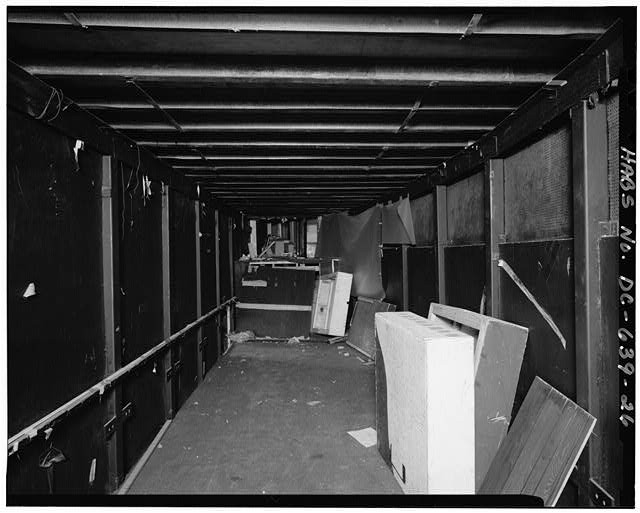 Washington DC Earle Theatre Basement Hallway 1930s Restaurant Ballroom