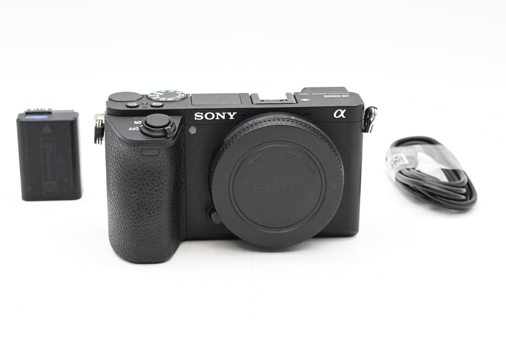 Sony Alpha a6500 24.2MP Mirrorless Camera Body Only - Compact & Powerful