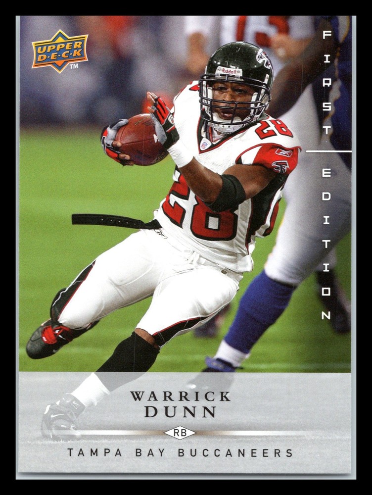 2008 Upper Deck First Edition #7 Warrick Dunn Tampa Bay Buccaneers