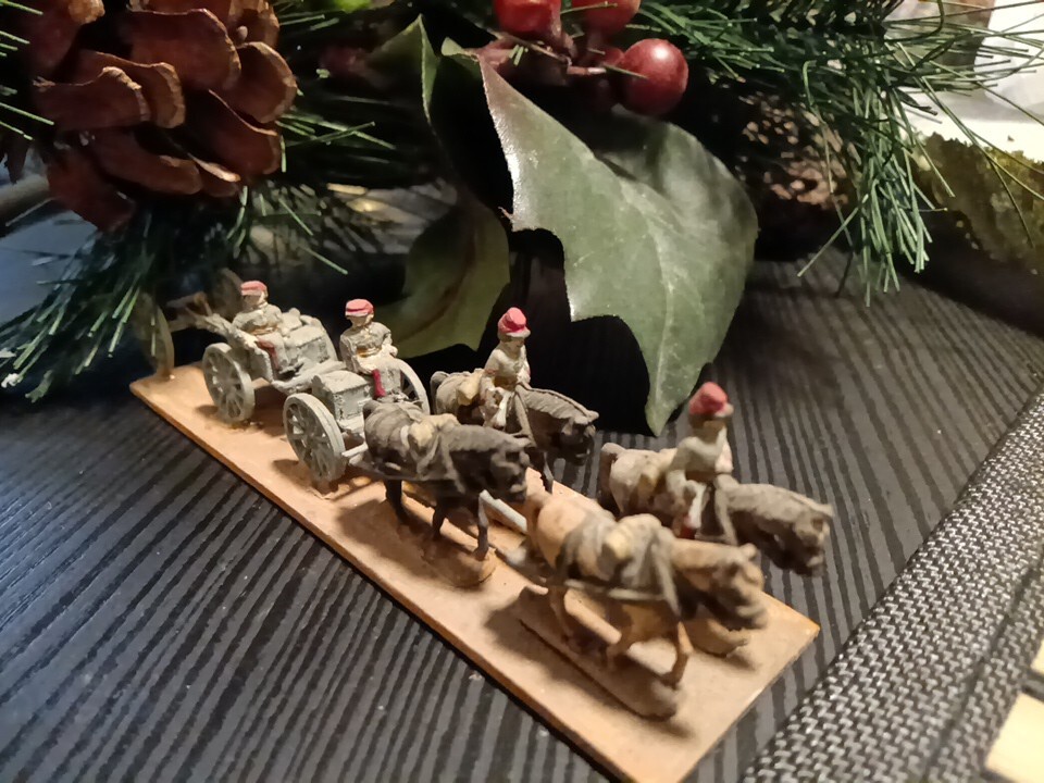 Hand Painted Vintage Miniature Civil War Soldiers