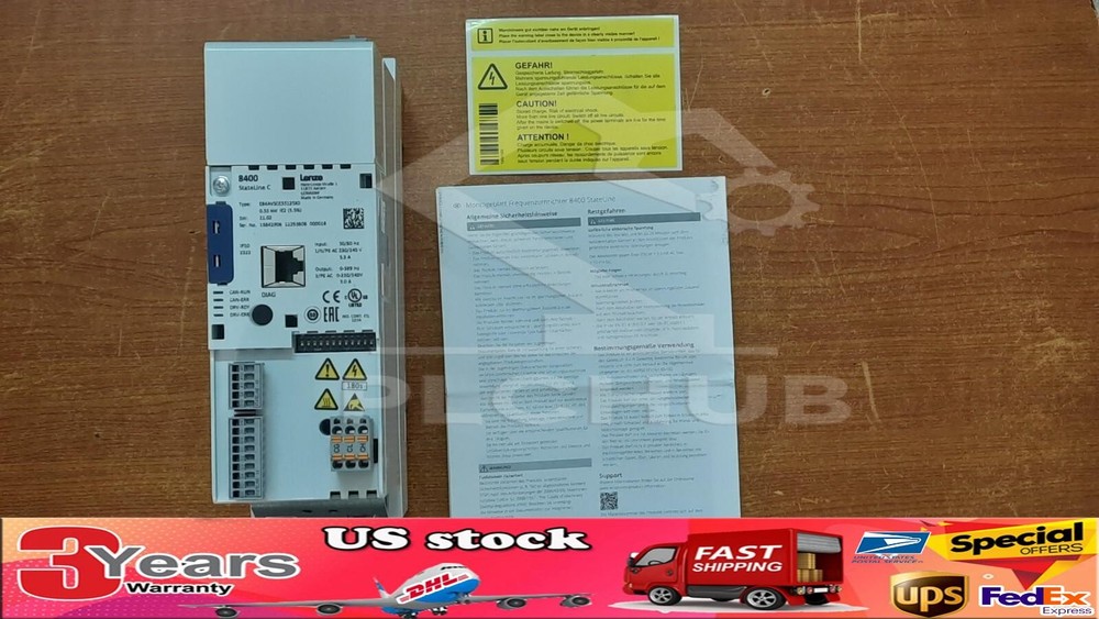 Lenze 8400 StateLine C inverter 0.55 Kw. - Type: E84AVSCE5512SX0 - Brand New .