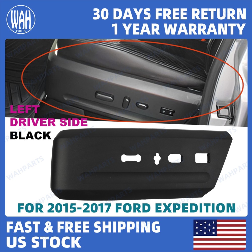 For 2015-2017 Ford Expedition Driver Seat Cover Bezel Trim Panel GL1Z-14A707-CB