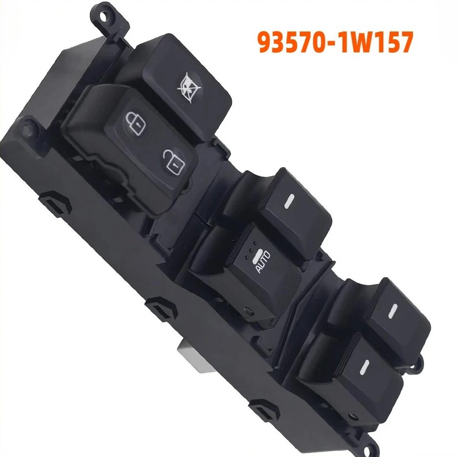 93570-1W157 for Kia 15-17 Kia Rio 18-pinElectric Left Side Power WindowSwitch`