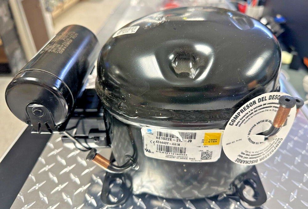 Genuine Tecumseh Medium Temp Compressor AEA4440YXA 1/3hp R134 115V AEA4440Y-AA1A