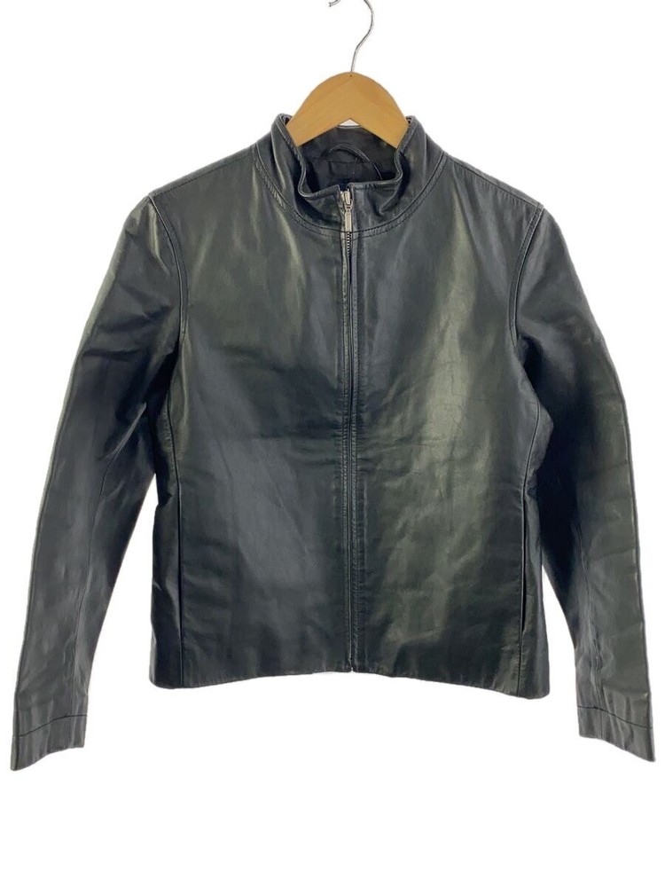 Gap Old/Single Rider Jacket/Xs/Cowhide/Blk 21901