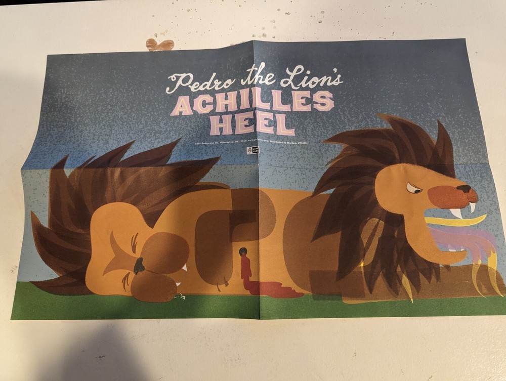 Pedro the Lion Achilles Heel poster Promotional Item-image