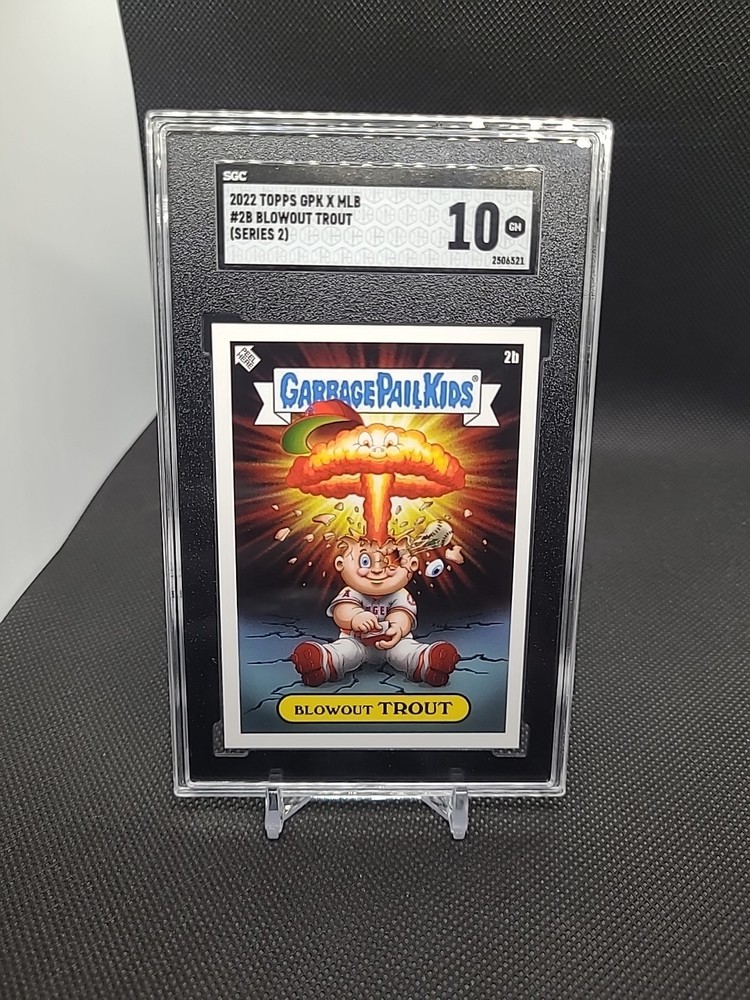 2022 TOPPS GPK X MLB #2B BLOWOUT TROUT (SERIES 2)