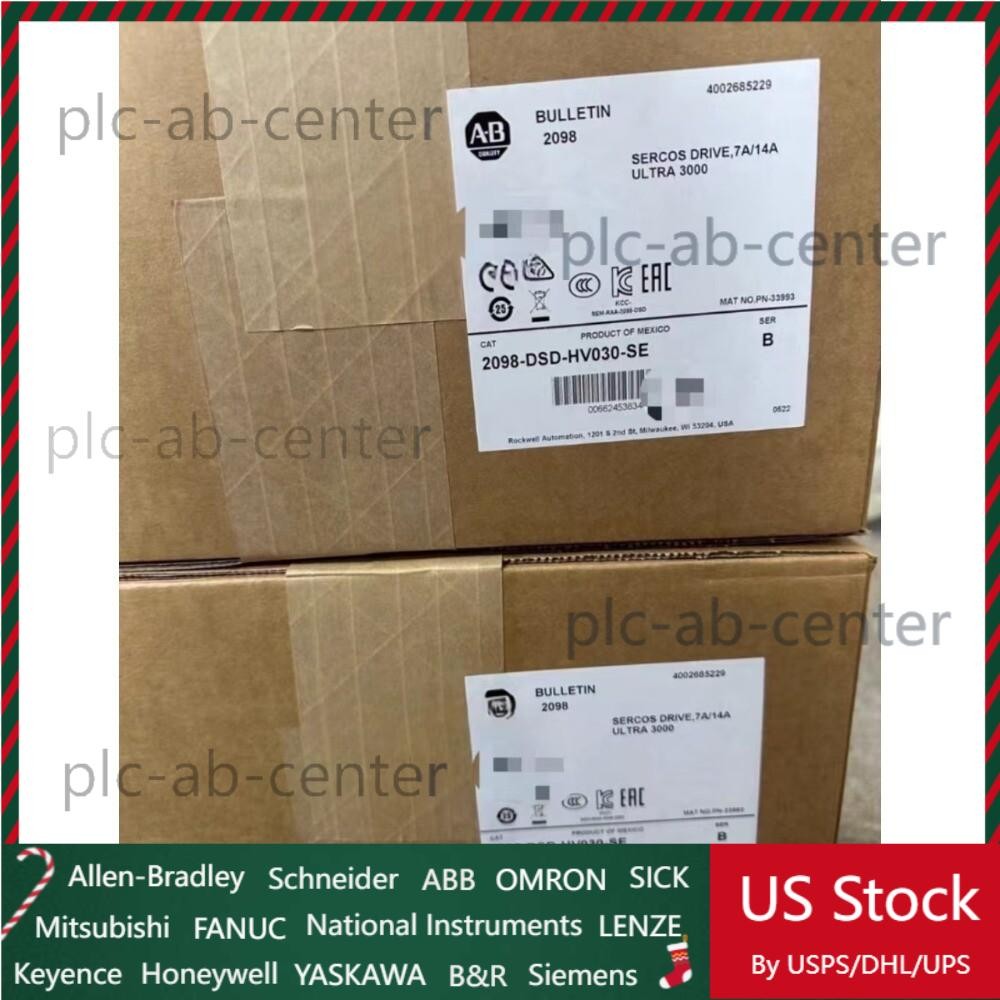1 PC  AB 2098DSDHV030SE Servo Drive 2098-DSD-HV030-SE  US Free Tax