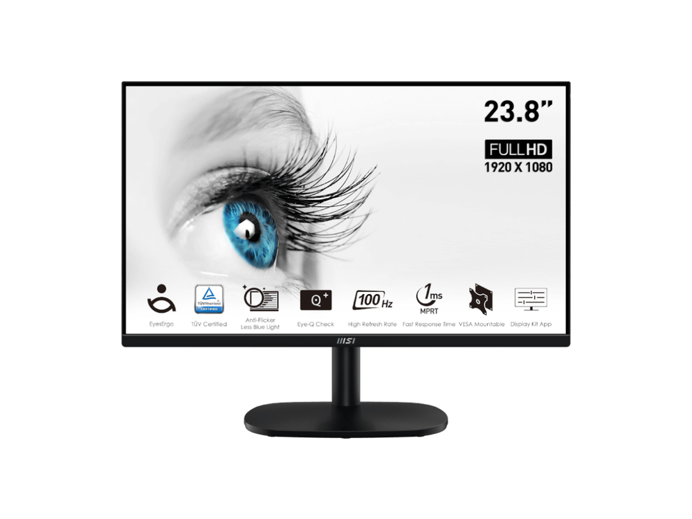 MSI 24 FHD IPS 100Hz FreeSync HDR Ready TUV Certified Gaming Monitor