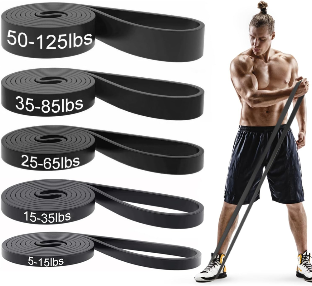 Pull up Bands, Resistance Bands, Pull up Assistance Bands Set for Men & Women, E