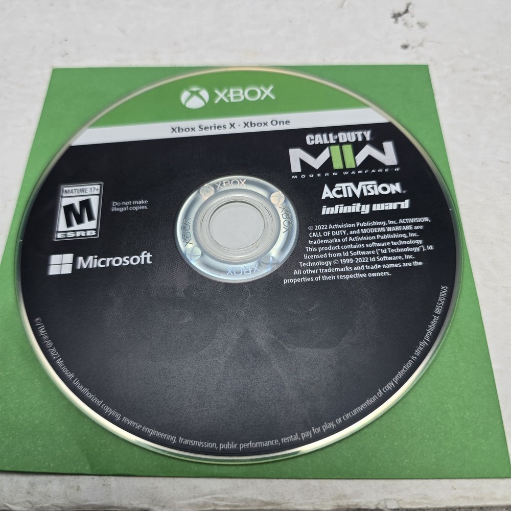 Call of Duty: Modern Warfare II (Microsoft Xbox One/Series X 2022) DISC ONLY