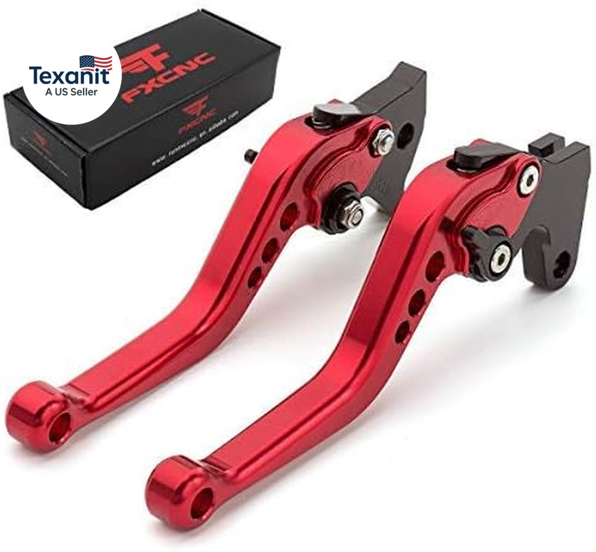 CNC Aluminum Short Adjustable Brake Clutch Levers Compatible with BENELLI TNT125