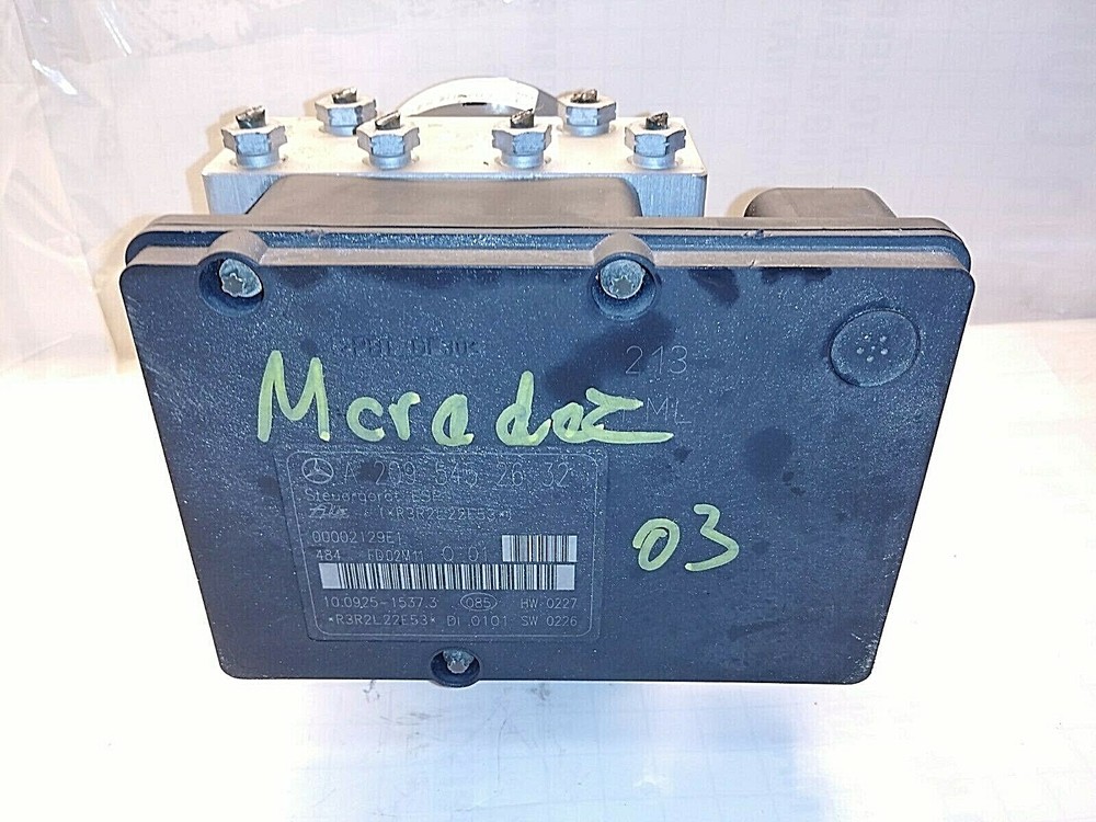 Mercedes CLK500 ABS Valve and Module 02-05 A2095452632 6432-image