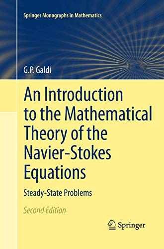 An Introduction to the Mathematical Theory - Paperback, by Galdi Giovanni - Good