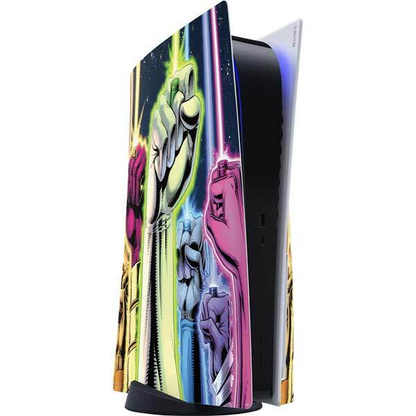 DC Comics Green Lantern PS5 Console Skin - Green Lantern Fists in the Air