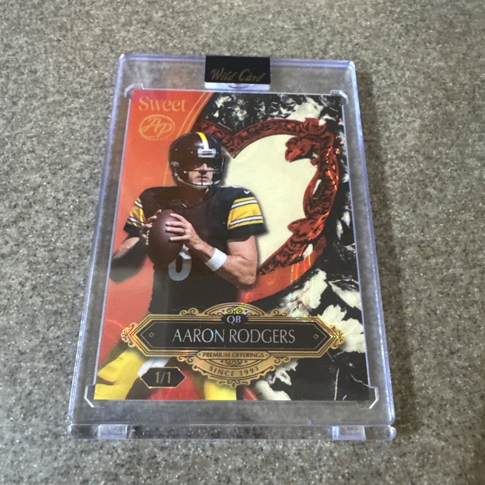 2026 Wild Card Sweet Aaron Rodgers Artist Proof 1/1