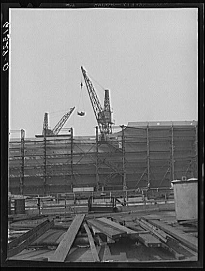 Bethlehem Steel Mill,Sparrows Point,Maryland,MD,Baltimore County,1940,FSA,8