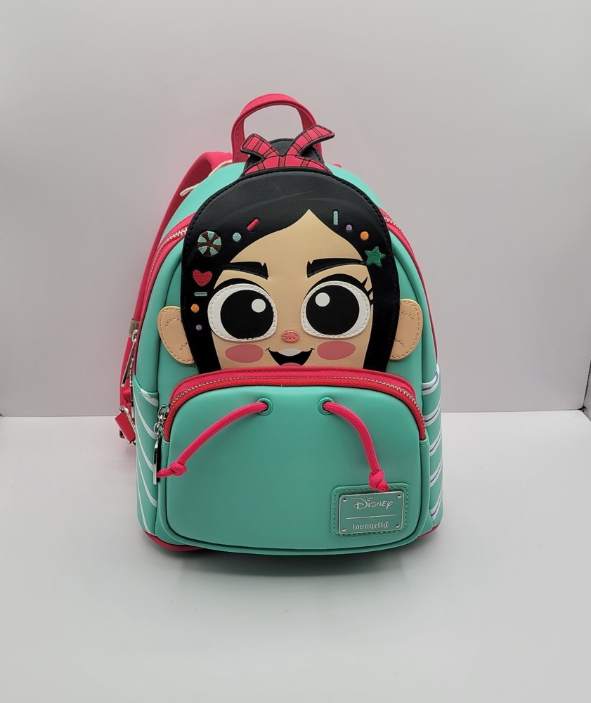 Loungefly Disney Wreck-it Ralph Vanellope von Schweetz Cosplay Mini Backpack