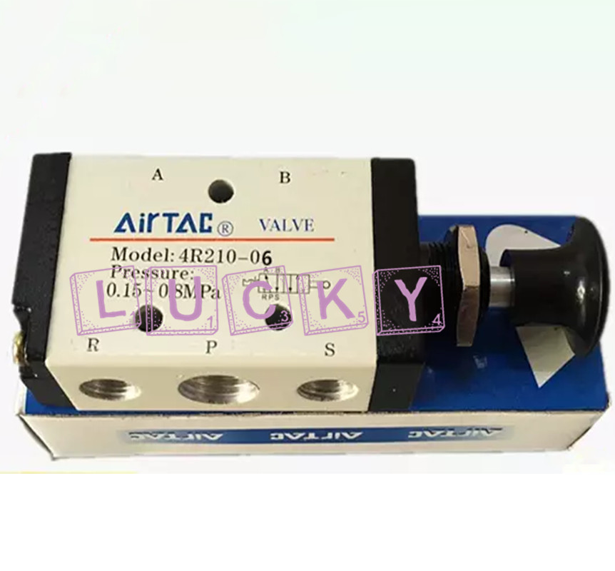 1PC NEW FOR AirTAC 4R210-06 Manual plate valve