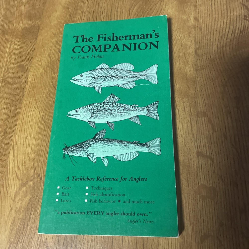 Fisherman's Companion by Frank Holan (1983, Trade Paperback)