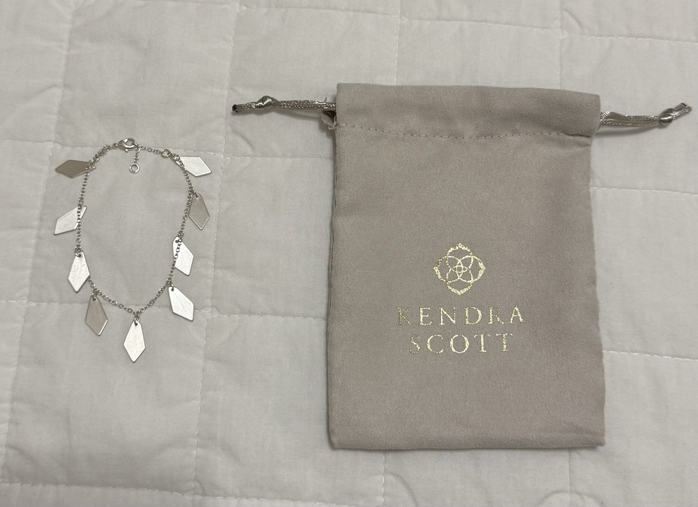 Kendra Scott Silver Pike Chain Bracelet