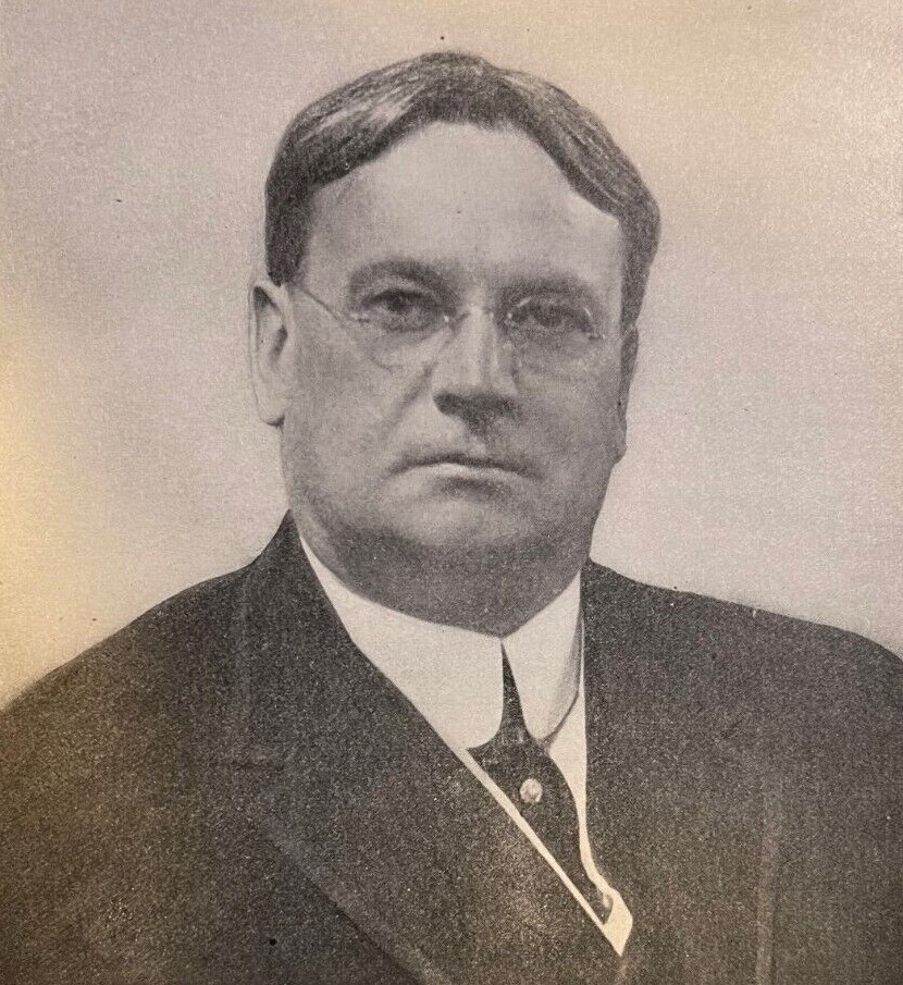 1912 Vintage Magazine Illustration Hiram W. Johnson California Governor