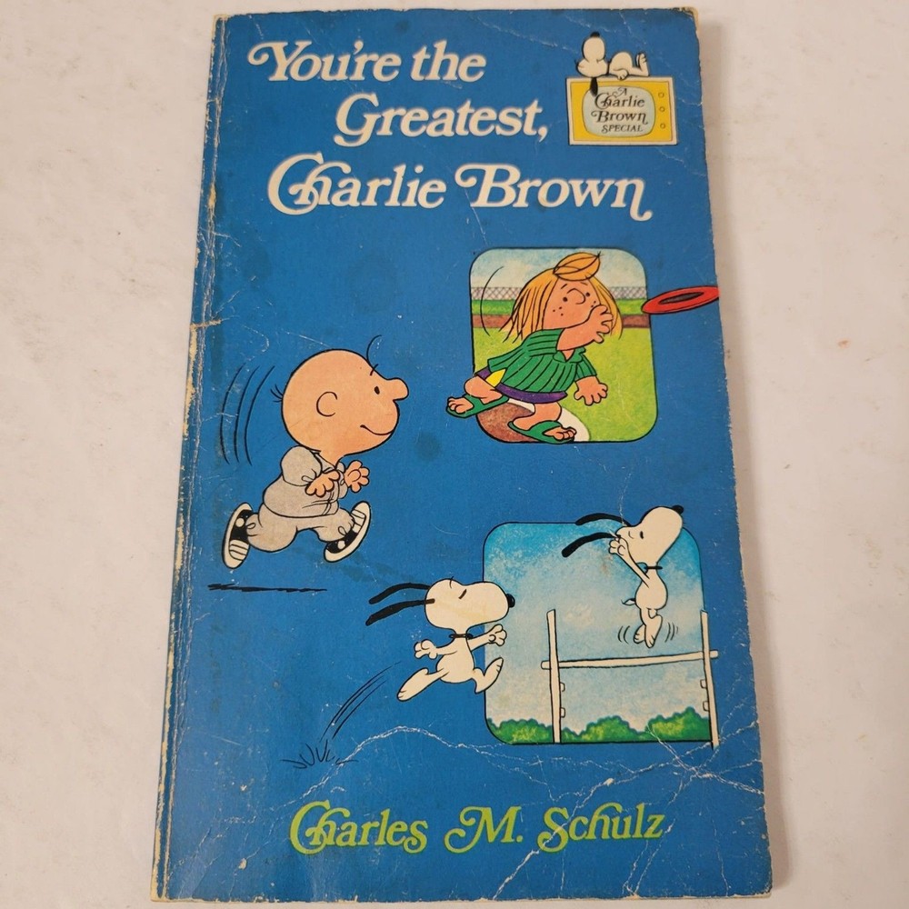 Vintage 1971 You're the Greatest, Charlie Brown Peanuts Paperback Charles Schulz