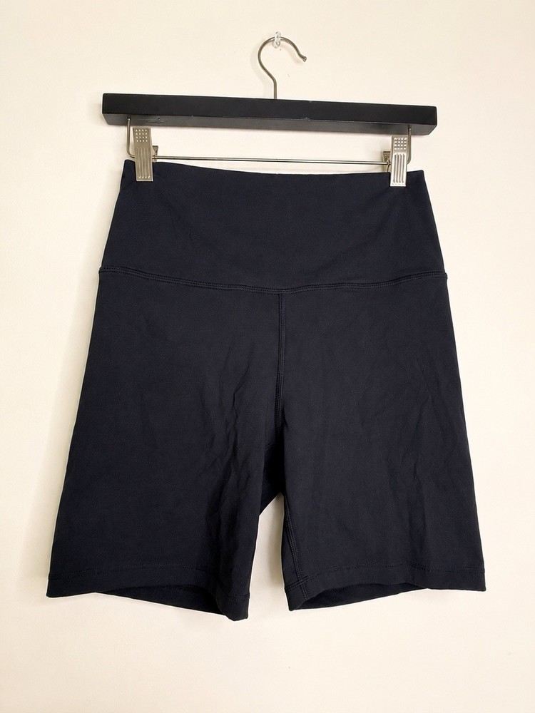 OFFLINE by Aerie Goals High Rise Bike Shorts Women’s Large Black 7” Inseam