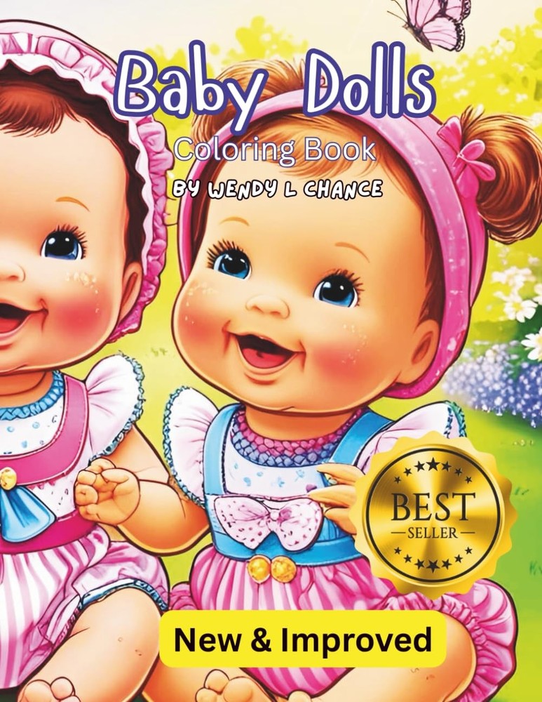 Baby Dolls: Coloring Book