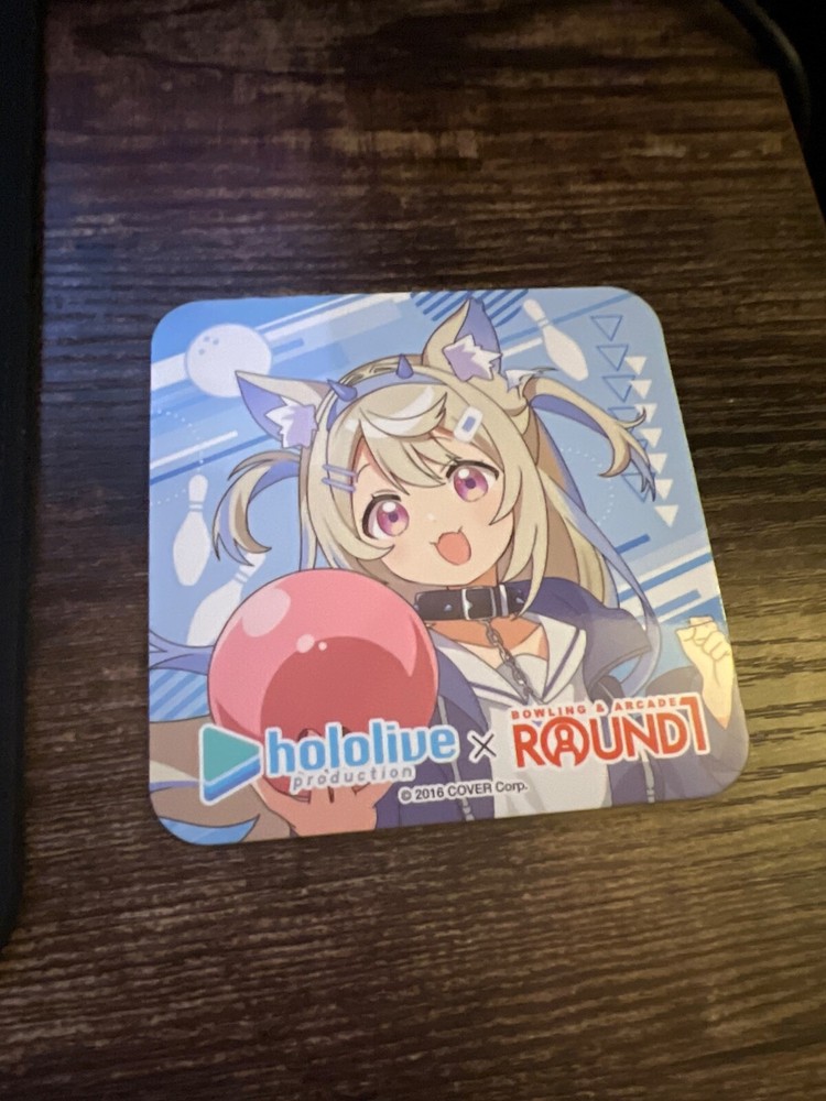 Hololive x Round 1 2024 Limited Edition Fuwawa Abyssgard Coaster USA