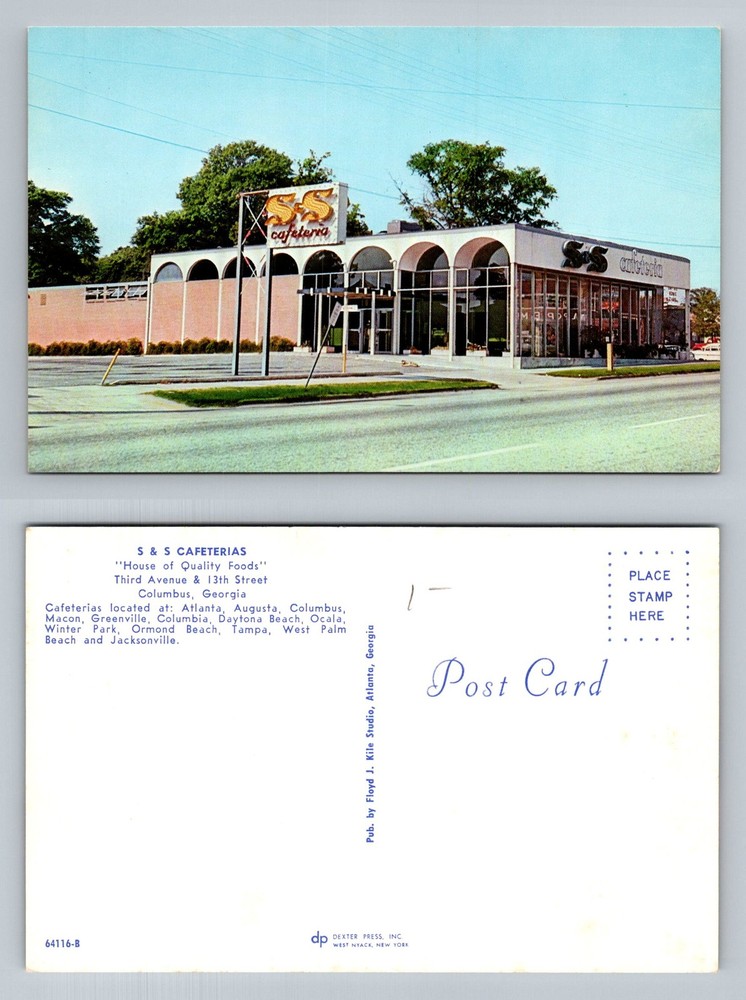 Columbus, GA-Georgia, S & S Cafeterias 