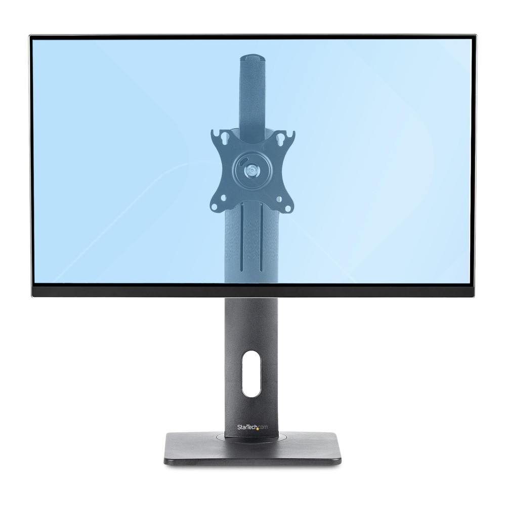 Free Standing Single Monitor Mount - Height Adjustable Monitor Stand - for VE...