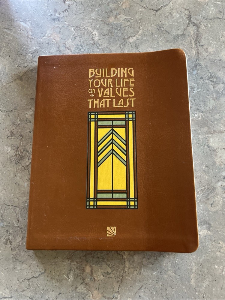 Building a Life on Lasting Values by Rick Warren 2018 Leather Journal