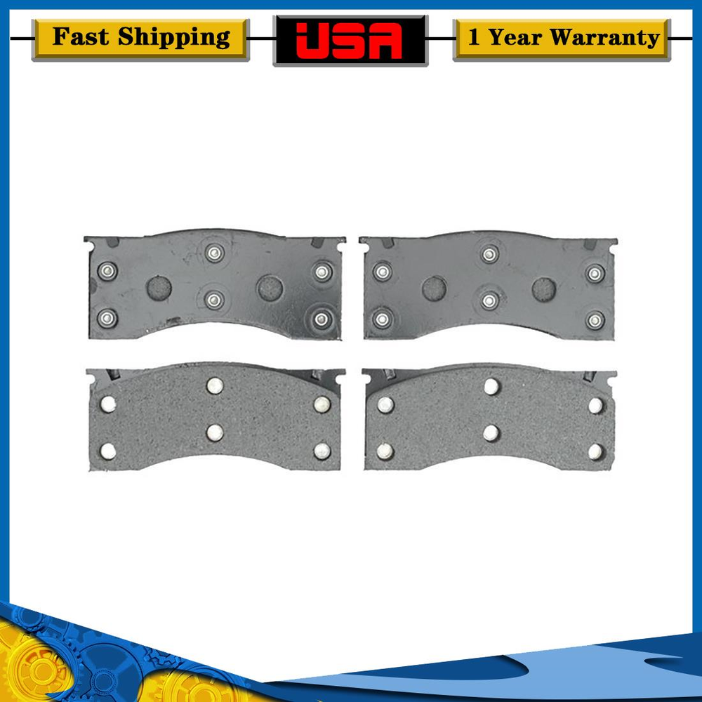 Raybestos Element3 Front Organic Brake Pads For Lincoln Continental 1965-1969