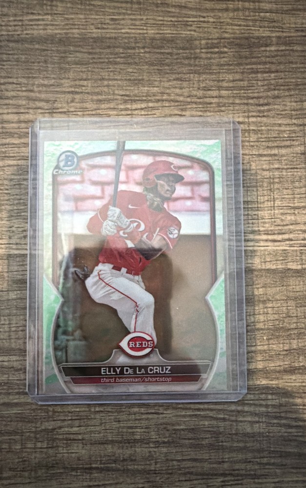 2023 Bowman - Chrome Prospects Elly De La Cruz #BCP-65 Lunar Glow Refractor (RC)