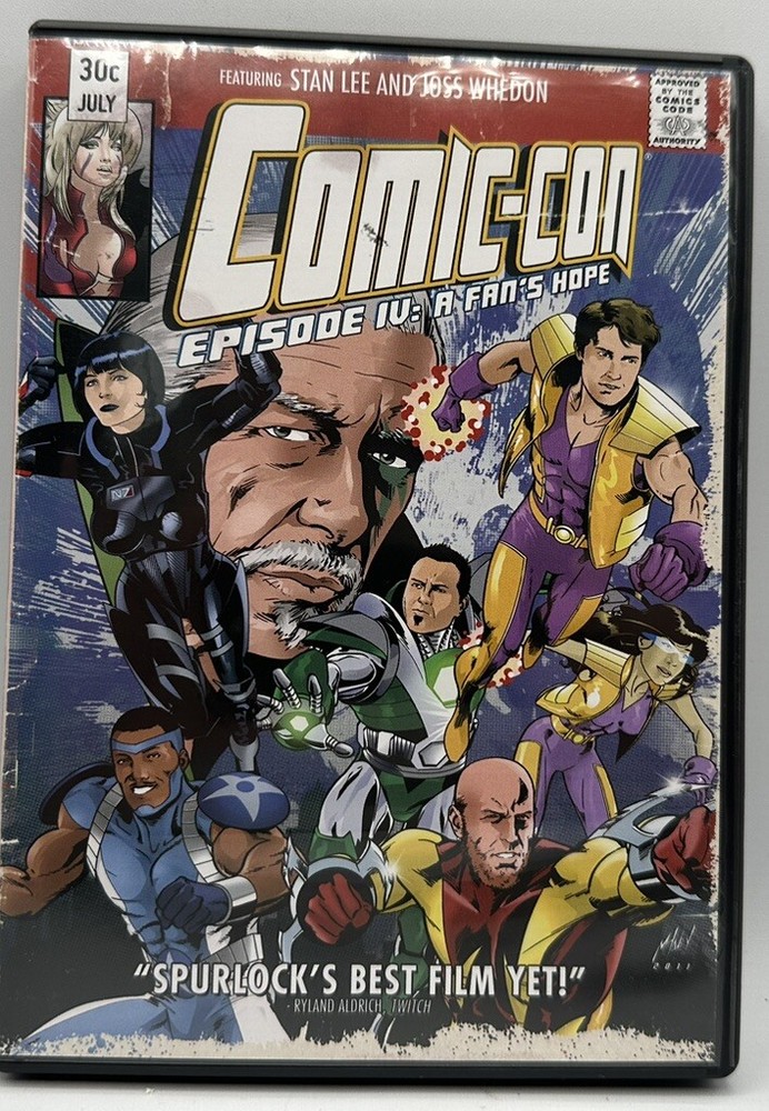 Comic-Con, Episode IV, A Fans Hope DVD Widescreen Animation Free Shipping 2012