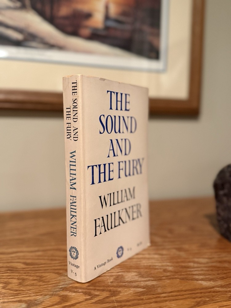 The Sound and the Fury Vintage Paperback 1956 William Faulkner