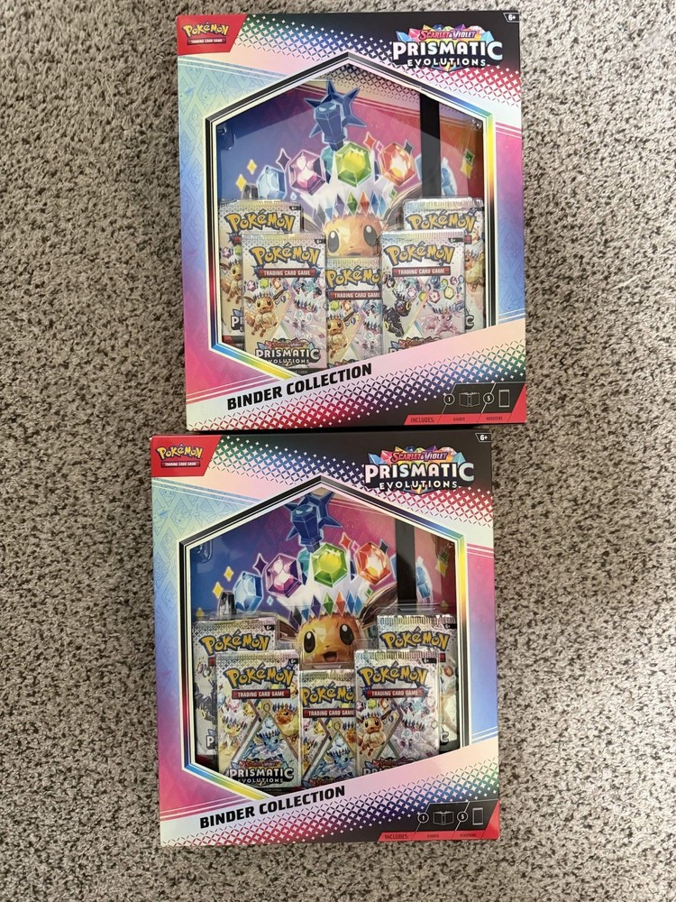 Pokémon TCG: Scarlet & Violet Prismatic Evolutions Binder Collection New Sealed