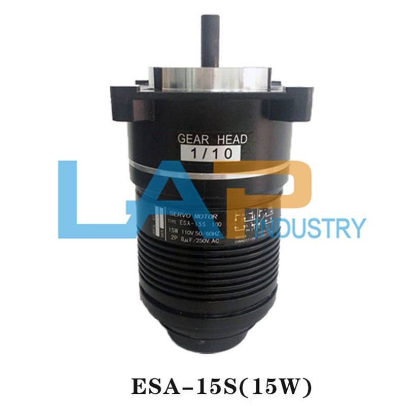 For Guantong Bar Lathe Feeder Motor ESA-15S 110V Feeding Servo 15W Torque Motor