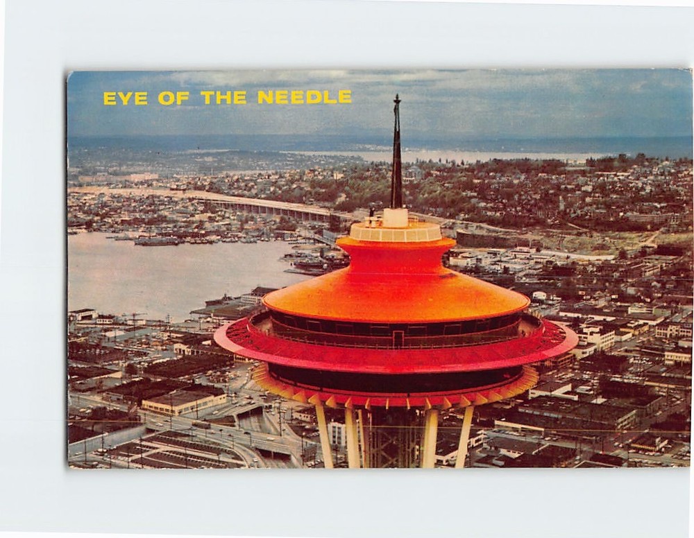 Postcard Space Needle Seattle Washington USA