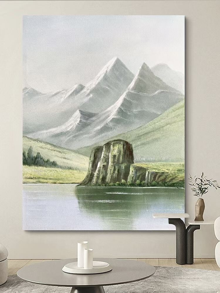 Hand Painted Abstract Canvas Picture Contemporary Art Oil Painting Scenery