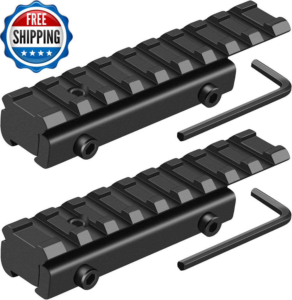 Dovetail to Picatinny Rail Adapter 11Mm Dovetail to 21Mm Picatinny/Weaver Rail C