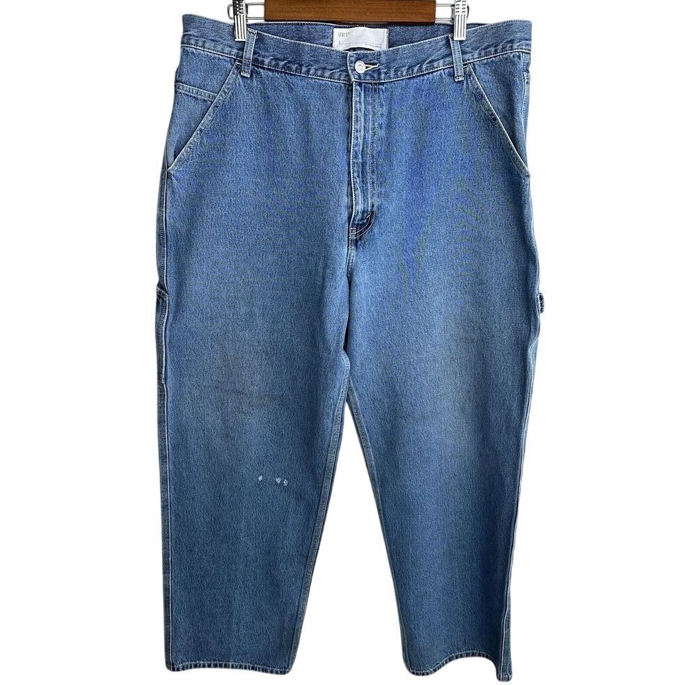 Vintage 2001 Levi’s Mens 38x34 Carpenter Grunge Skater Baggy Y2K Cargo Jeans