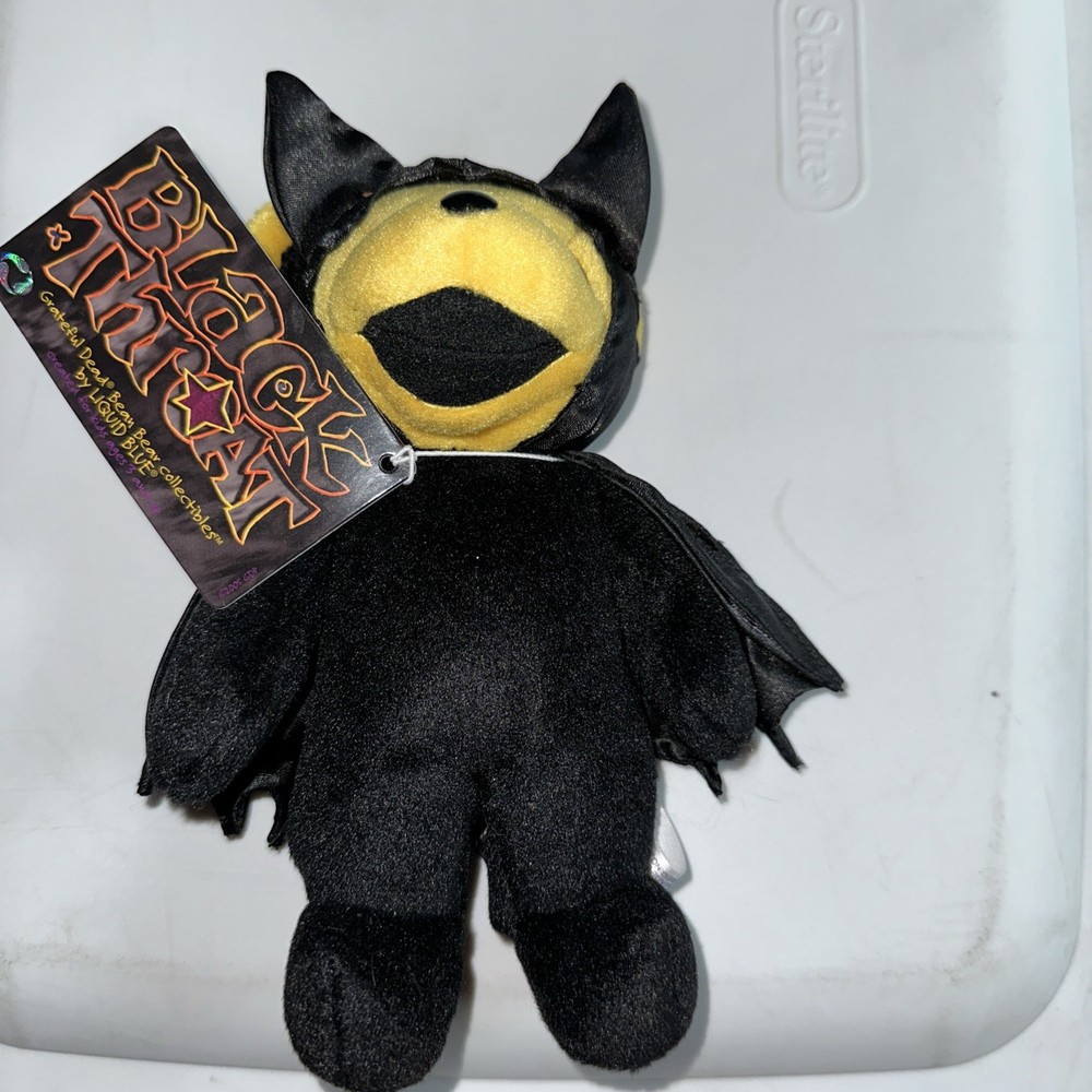 Grateful Dead Bear Black Throat Tee 3/28/72 Academy Of Music Concert-image