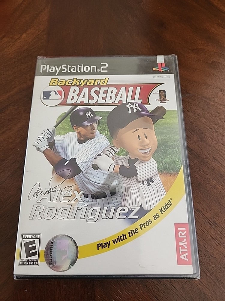 Backyard Baseball - Sony Playstation 2 PS2 Tested 1Y Guarantee