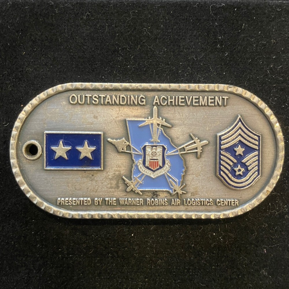 Air Force Warner Robins Air Logistics Center Commander Challenge Coin