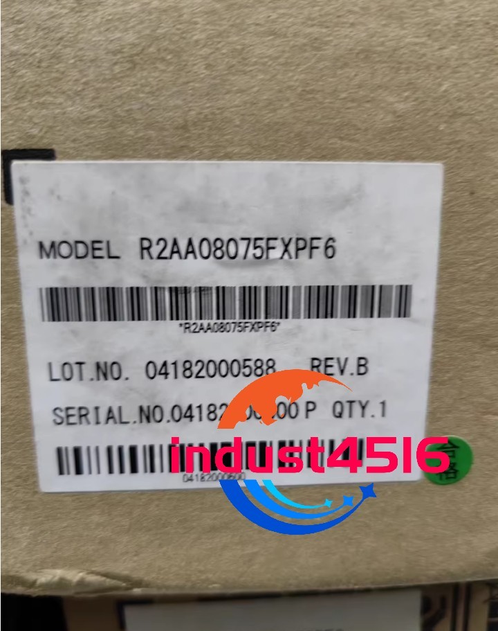 R2AA08075FXPF6 Brand New Servo Motor Brand New With Box DHL Fast Shipping
