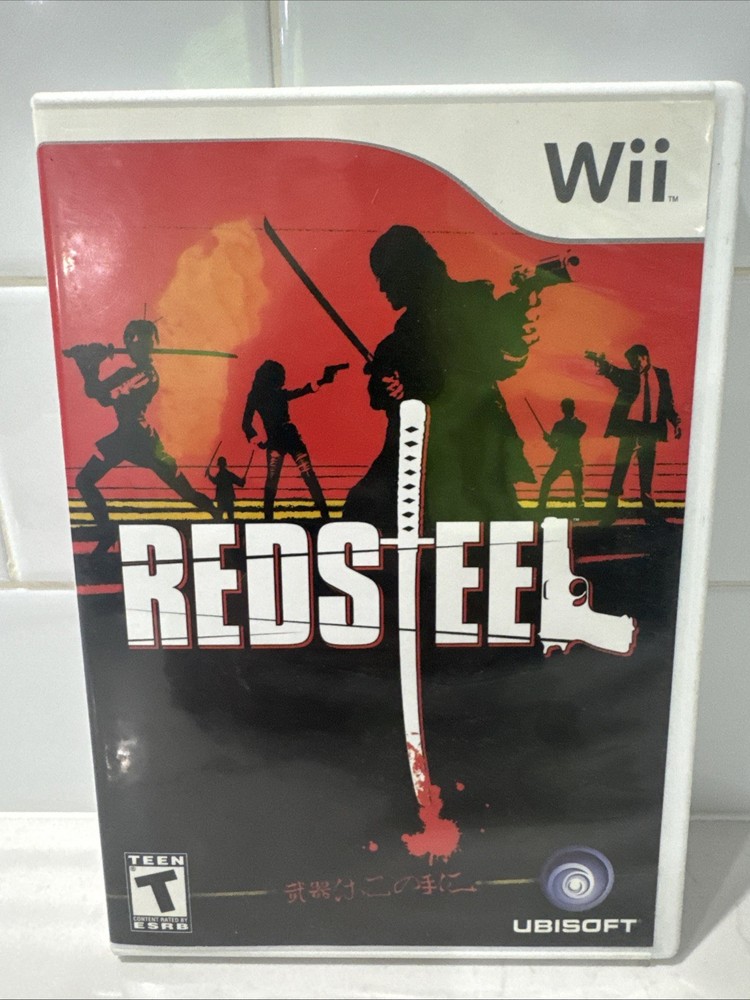 Red Steel Nintendo Wii Game 2006 - Complete, Good Condition, Free Shipping