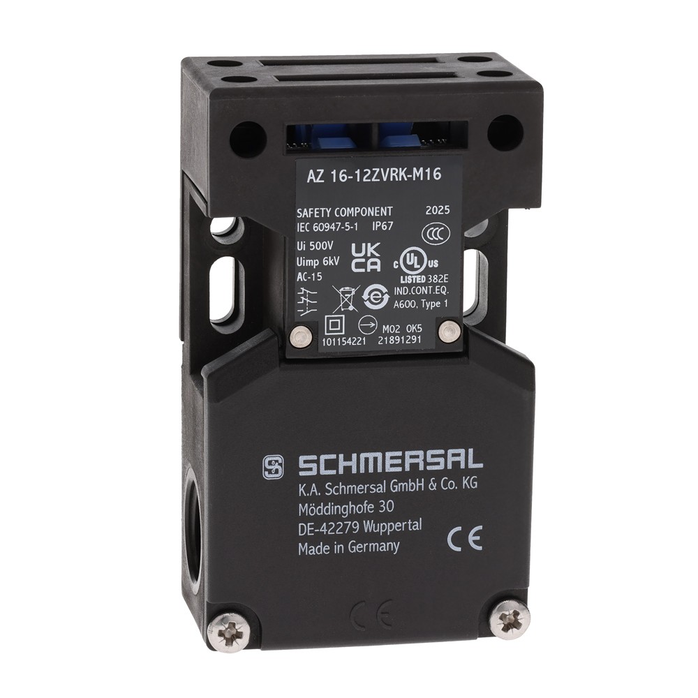 SCHMERSAL AZ16-12ZVRK-M16 Safety Door Lock Switch New