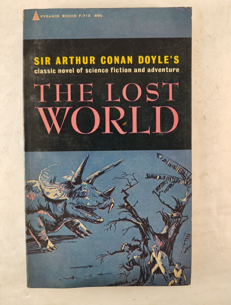The Lost World, Arthur Conan Doyle, Pyramid Paperback, 4th Printing 1963